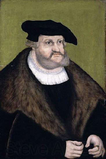 Lucas Cranach the Elder Portrait of Elector Frederick the Wise in his Old Age Germany oil painting art